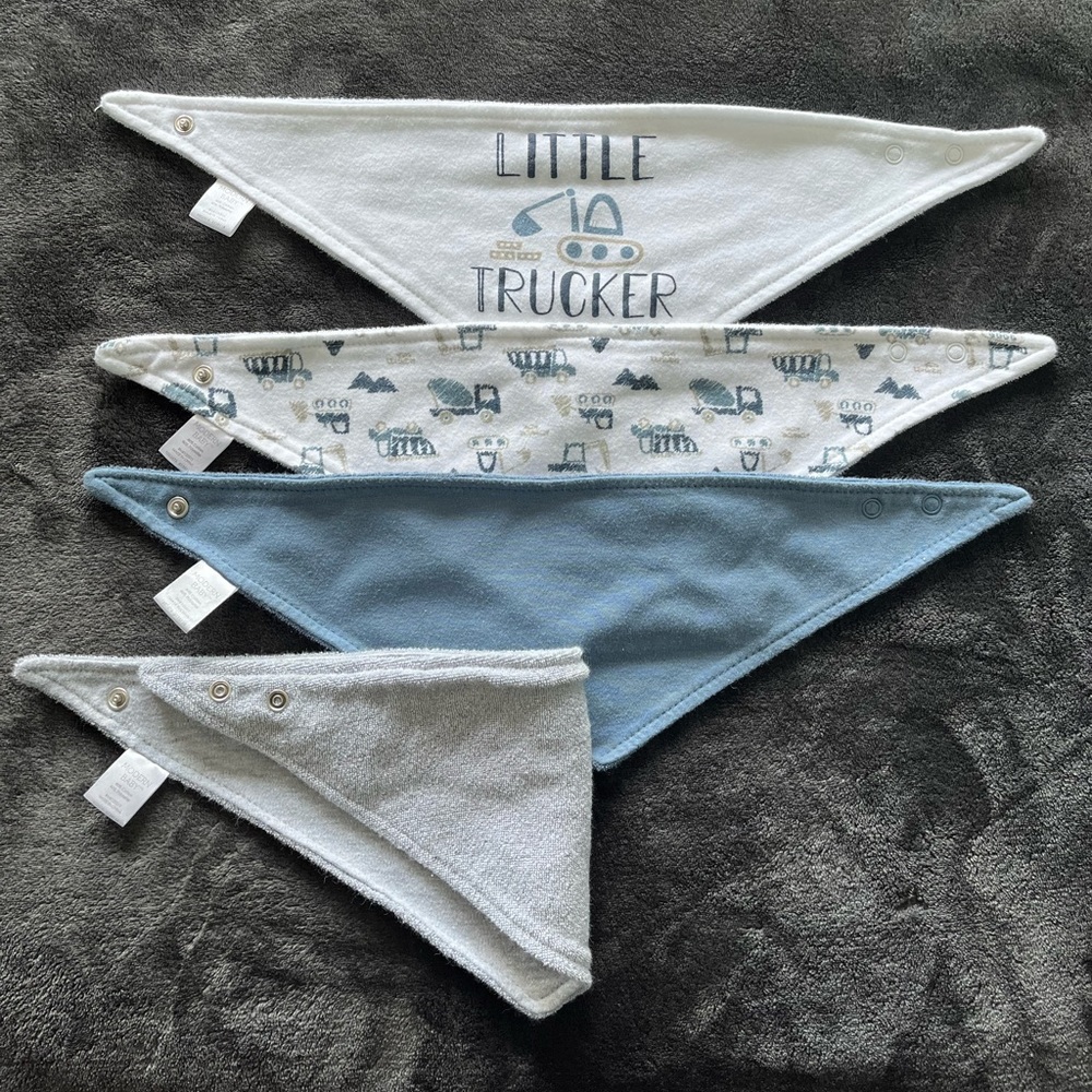 Modern Baby Never Worn Boys Bibs